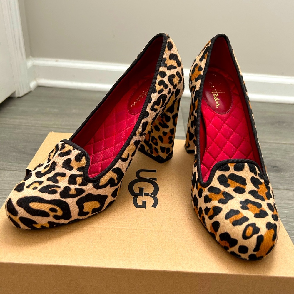 Cole Haan Cheetah Print Heels